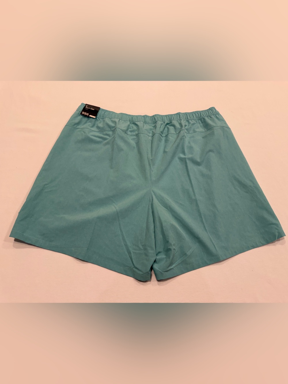 DSG Men’s XL 6” Agility Shorts Aqua Heather NWT